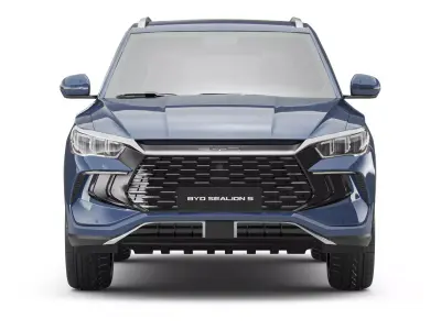 2026 BYD Sealion 5 DM-i Left Hand Drive with Interior 3D model