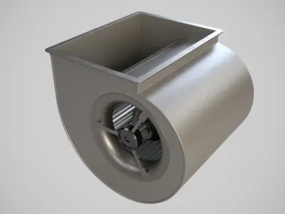 Centrifugal Blower Fan 3D model