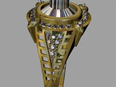 Gold Ring 3D print model