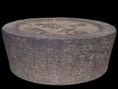 scan iron weight Low-poly 3D model