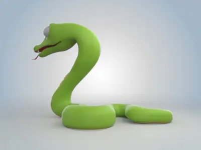 Snake 3D model