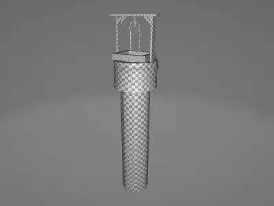 Western Well Free low-poly 3D model