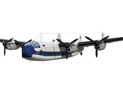 Avro York 3D model purchase