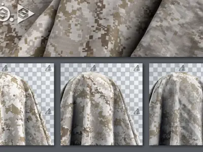 US Navy Camo Generator 3D model