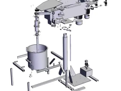mixer 3D model buy