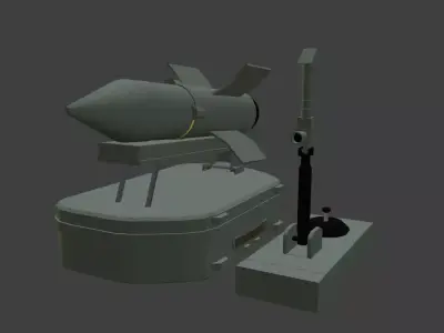 9M14 Malyutka 3D model