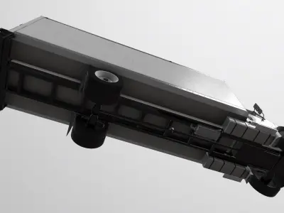 Freightliner M2 Box Van 3D model