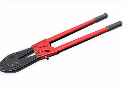 Bolt Cutter Tool Low-poly PBR Free low-poly 3D model