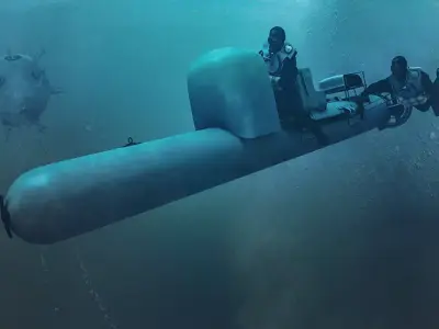 Maiale- Italian Human Torpedo  3D model