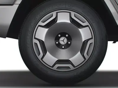 Mercedes Benz Concept EQG 2022 wheel 3D model