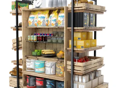 Market Place 4 3D model