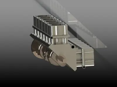 cylinderical block Free 3D model
