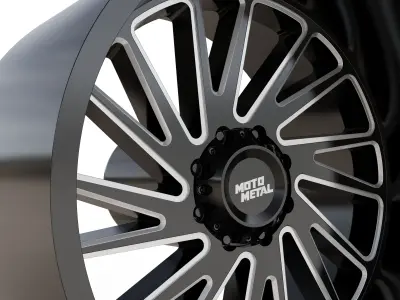 MOTO METAL COMBAT WHEEL 3D MODEL 3D model