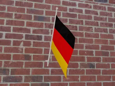 Flag of Germany 3D model purchase