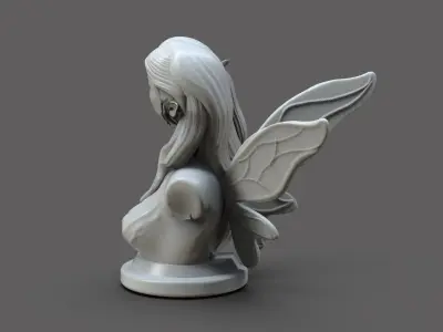 Fairy Bust 3D print model