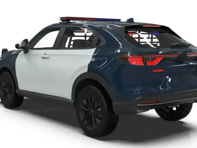 2025 Honda HR-V RS eHEV Police Interceptor 3D model