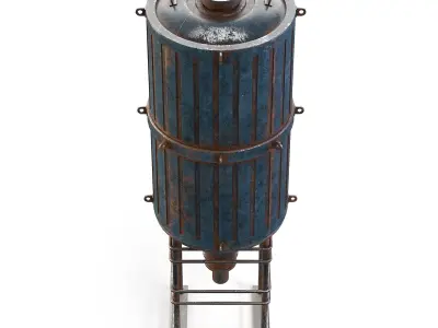 Factory Container 3D model