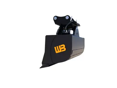 WB Excavator Hydraulic Tilting Grade Mini Excavator and Backhoe 3D model
