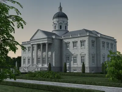 European Palace 08 3D model