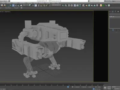 3D robot 3D model
