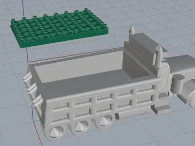Truck Model 3044 3D print model