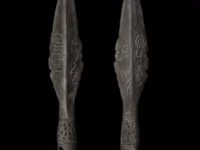 Spearhead of Kovel  Low-poly 3D model
