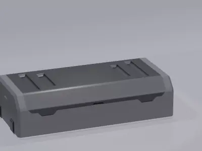 Tech Crate Free 3D model
