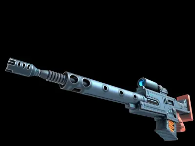 STYLIZED TOON WEAPONS  VOL1 Low-poly 3D model