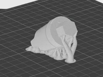DELONGHI 5512810411 STEAM IRON BOILER LID 3D model