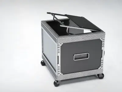 case slants 3d model flightcase3 3D model