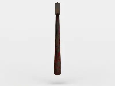 Axe tooth brush Low-poly 3D model purchase
