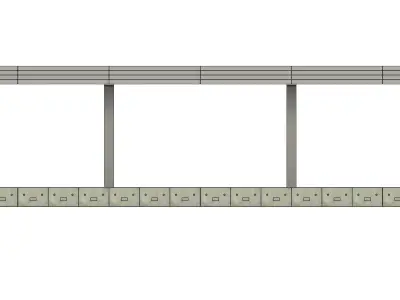 Trainstation Platform OEBB - Austria 3D print model