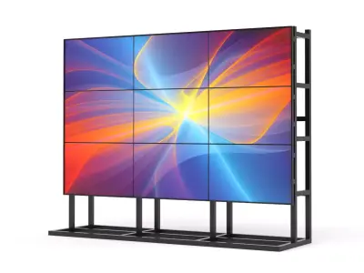 Advertising Screen Display 3D model