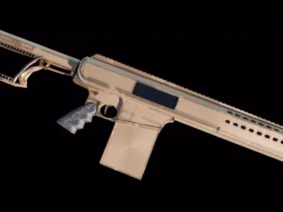 Barrett SSRS Free low-poly 3D model