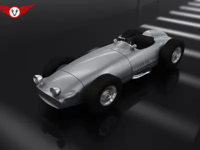 Mercedes Benz Free 3D model purchase