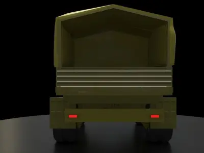 Military Truck Free 3D print model