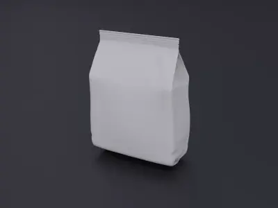 Food packaging item 02 Low-poly 3D model