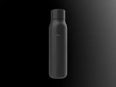 Water bottle Low-poly 3D model purchase