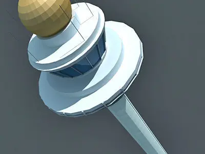 Bubble Control Tower  3D model