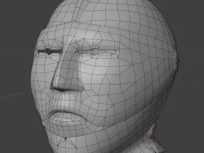 Medieval Armor Helmet Low Poly PBR Low-poly 3D model