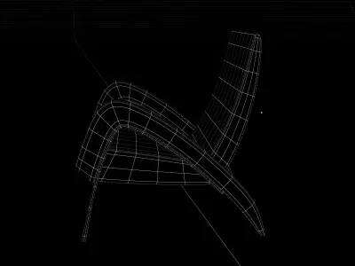 Oxoye chair outdoor  render ready vray  3D model
