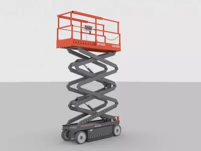 Sky Jack Scissor Lift 3D model