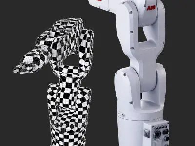 industrial robot IRB 1200 3D model