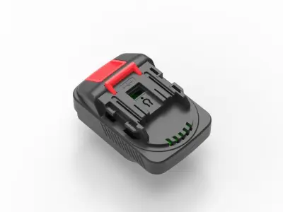 hand drill battery case 3D model