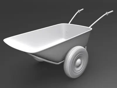 Wheelbarrow4 wheelbarrow 3D model