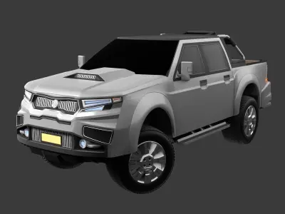 Okhey GHammer - pickup - generic pickup Free low-poly 3D model
