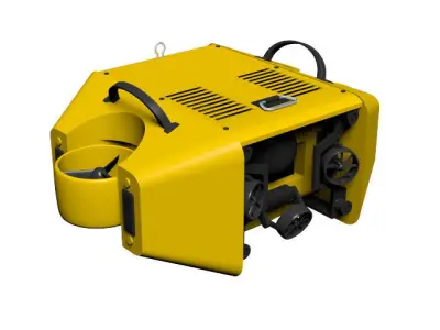 Underwater drone 3D model