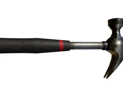 Pliers and Hummer tool set Low-poly Low-poly 3D model