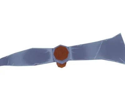 Iron Pickaxe - Hand Painted 3D model