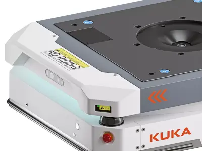 Autonomous mobile robotics KUKA KMP 600P  3D model